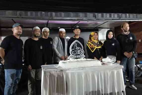 Ulang Tahun Pertama Bikers Dakwah, Ajak Bikers Santuni Anak Yatim Dan Donasi Bangun Masjid