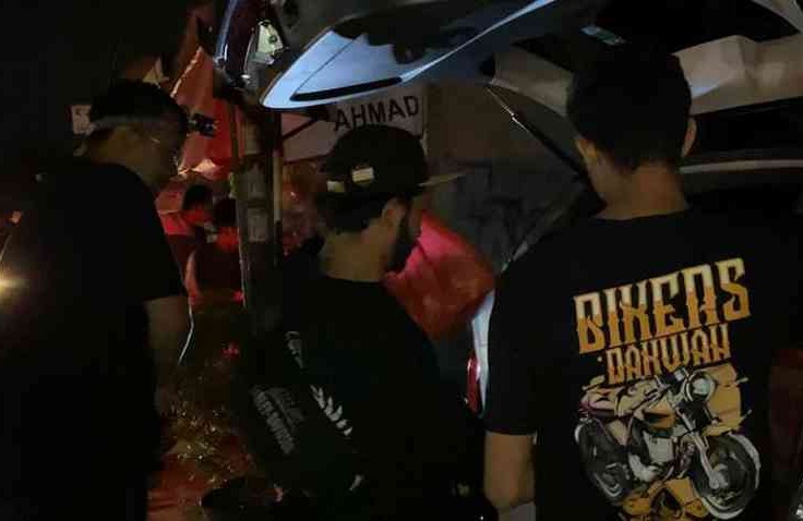 Bikers Dakwah Peduli Korban Banjir, Salurkan Bantuan Langsung