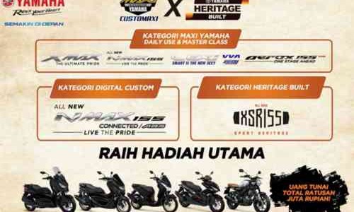 Final CustoMAXI X Yamaha Heritage Built Akan Berlangsung Akhir Pekan Ini Di Bekasi