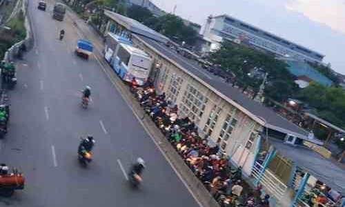Masuk Jalur Bus Way Siap-Siap Surat Tilang Datang Ke Rumah