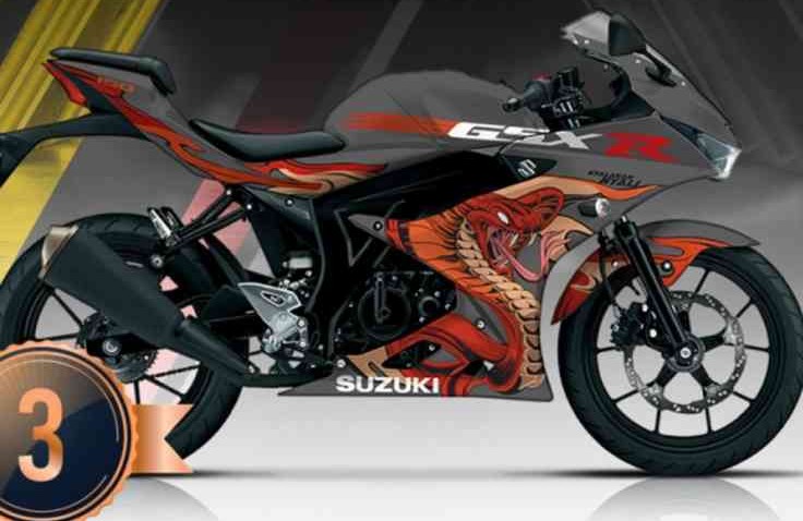 Ini Dia Karya Terbaik Suzuki GSX Series Digital Modifikasi