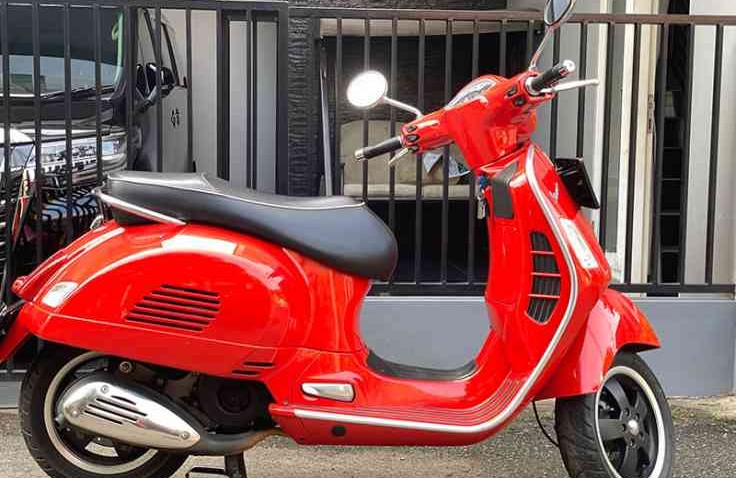 Bantu Penangan Virus Corona, Abdel Lelang Motor Vespa Kesayangannya