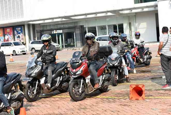 Keseruan Komunitas Honda Di Acara Honda Premium Matic Day 2020