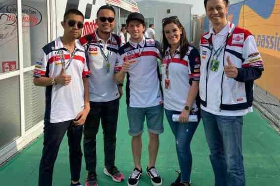 Tidak Terpengaruh Dengan Isu Corona, Perwakilan Federal Oil Dukung Langsung Moto2 Qatar