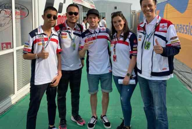 Tidak Terpengaruh Dengan Isu Corona, Perwakilan Federal Oil Dukung Langsung Moto2 Qatar
