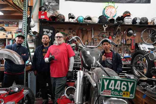 Tim Suryanation Motorland Berkunjung ke Mooneyes Company