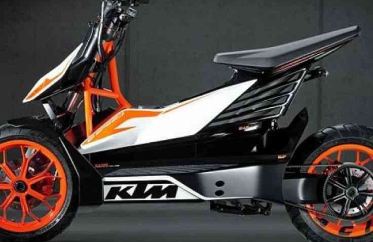  KTM Bikin Motor Skuter Unik, Siap Dipasarkan Segera