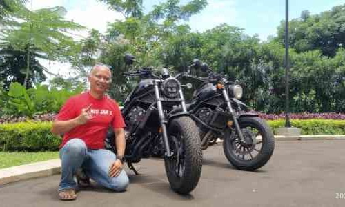 Pemilik Pertama All New Honda Rebel Jakarta, Gunakan Layanan Online   