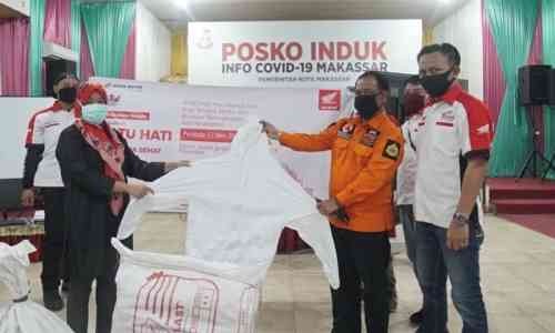 Bikers Honda Bersatu Salurkan Bantuan 26 Ribu APD