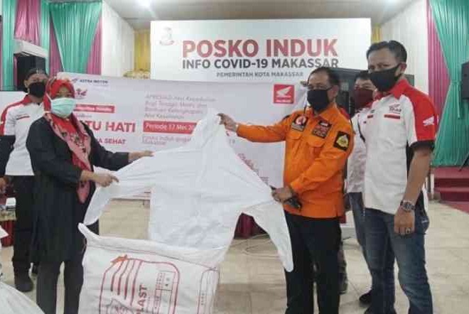 Bikers Honda Bersatu Salurkan Bantuan 26 Ribu APD