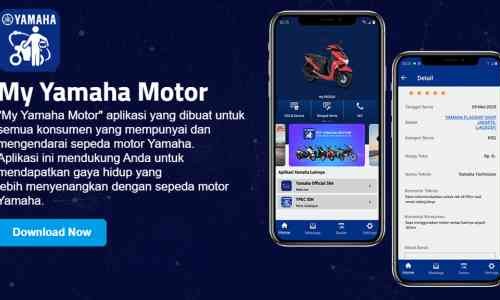 Aplikasi My Yamaha Motor Mudahkan Konsumen dalam Mendapatkan Layanan SKY