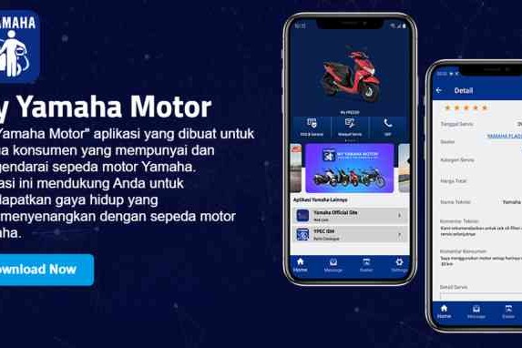 Aplikasi My Yamaha Motor Mudahkan Konsumen dalam Mendapatkan Layanan SKY