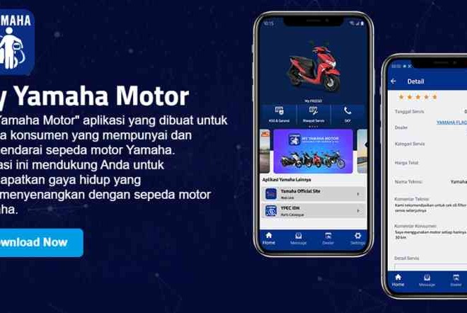 Aplikasi My Yamaha Motor Mudahkan Konsumen dalam Mendapatkan Layanan SKY
