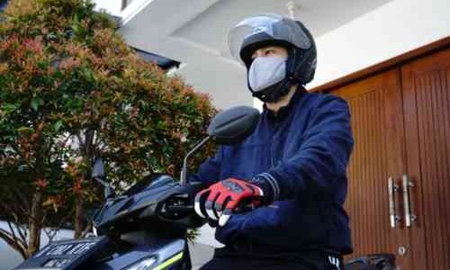 Tips Supaya Aman Naik Motor Saat New Normal