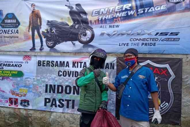 Aksi Sosial GOMAX Riders Di Masa Pandemi Covid-19