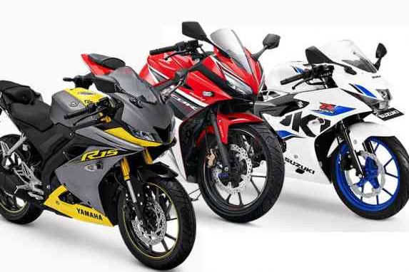 Harga Motor Sport Full Fairing 150cc Honda, Yamaha dan Suzuki Juli 2020