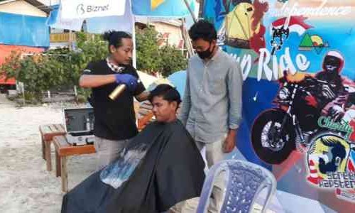 Komunitas Motor Ini Rayakan HUT RI Ke 75 Dengan Cara Yang Unik