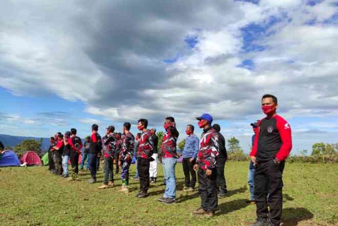 Rayakan HUR RI 75, HAI Makassar Touring Kemerdekaan Dan Baksos