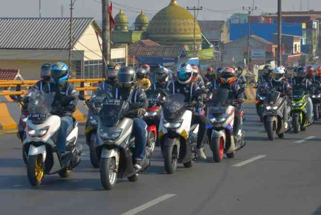 JMC Rayakan Kemerdekaan RI ke 75 Dengan Touring Merdeka Dan Berbagi 