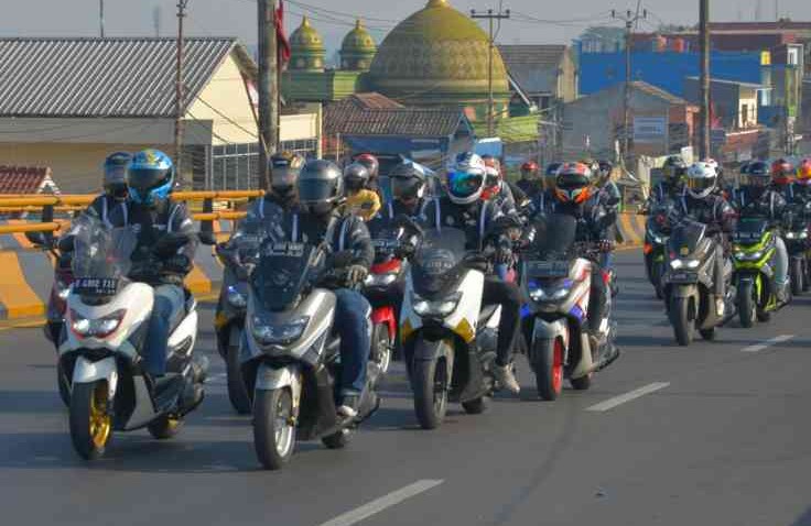 JMC Rayakan Kemerdekaan RI ke 75 Dengan Touring Merdeka Dan Berbagi 