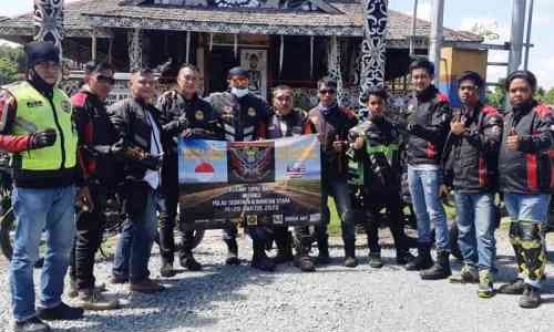 Keseruan Napak Tilas Para Raja ke Tapal Batas Peringati HUT RI