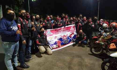 Peringati Kemerdekaan RI, Bikers GBMC Adakan Touring Kemerdekaan
