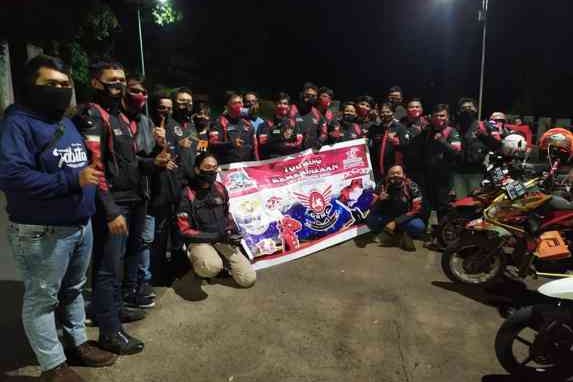 Peringati Kemerdekaan RI, Bikers GBMC Adakan Touring Kemerdekaan