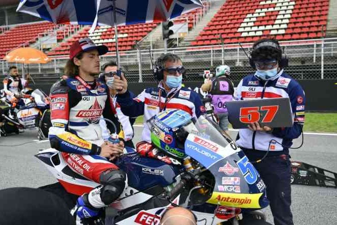 Edgar Pons Raih Poin Pertama di Moto2 Catalunya 2020