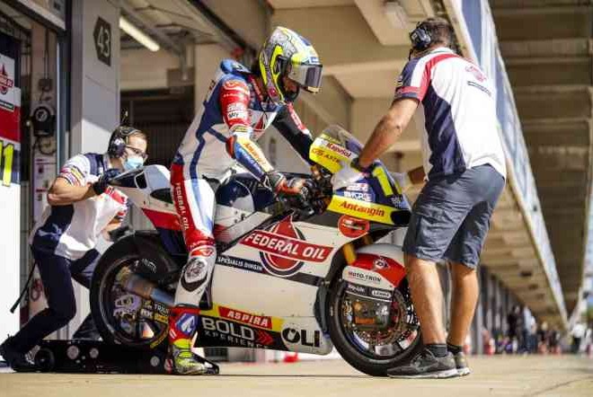 Pembalap Federal Oil Akan Start Dari Row 5 Dan 6 di Moto2 Catalunya