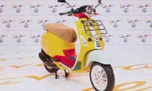 Nyentriknya Skutir Warna Kuning Ini Cocok Buat Pecinta Warna Kuning