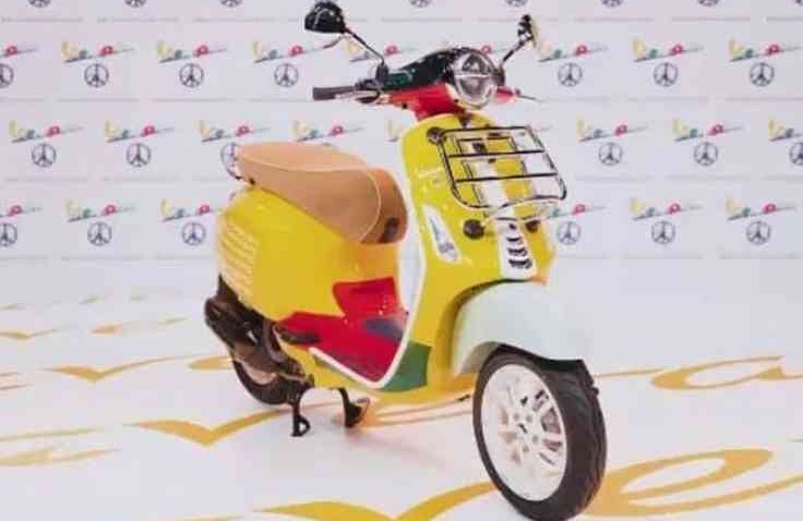 Nyentriknya Skutir Warna Kuning Ini Cocok Buat Pecinta Warna Kuning