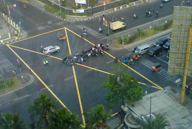 Apa Sih Yellow Box Junction ? Berikut Fungsinya