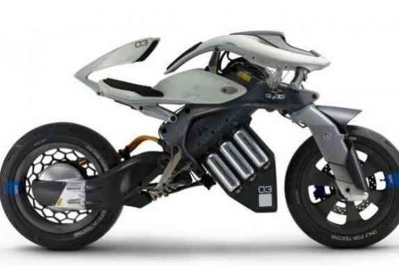 Inilah Motor Masa depan Meski Gak Pakai Penyangga, Motor Ini Tetap Berdiri Seimbang