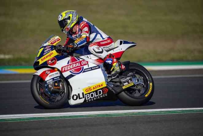 Pembalap Federal Oil Start Dari Baris ke 7 Dan 9 di Moto2 Le Mans