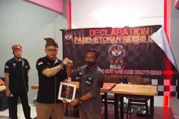 Pasemetonan Riders Bali Cahpter Lampung Resmi Terbentuk