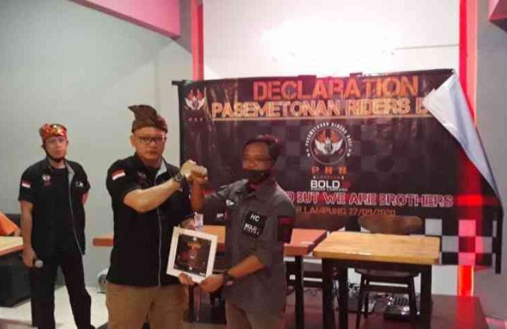 Pasemetonan Riders Bali Cahpter Lampung Resmi Terbentuk