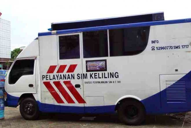 Ini 5 Tempat Pelayanan SIM Keliling di Jakarta