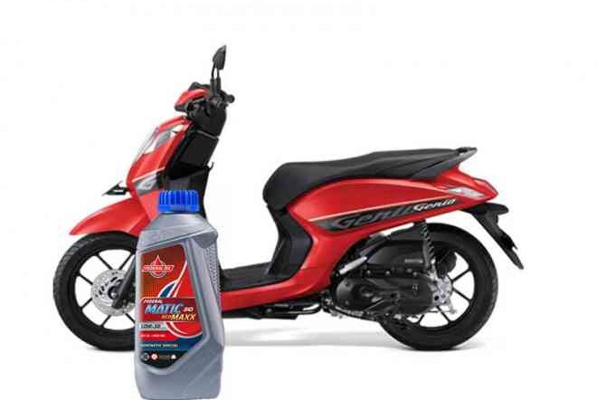 Ini Oli Yang Disarankan Untuk Motor Matic Honda