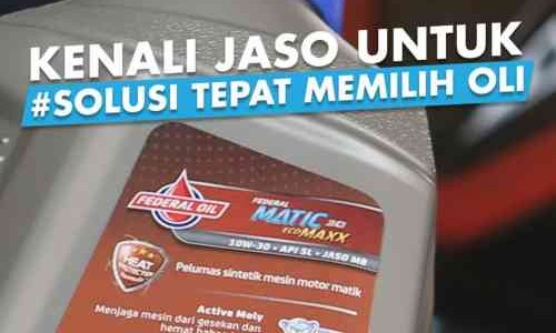 Apa Arti Tulisan JASO Pada Kemasan Oli Motor ? Berikut Penjelasannya