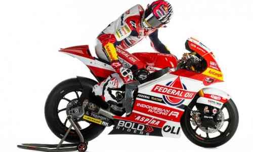 Wow, Livery Motor Federal Oil Gresini Moto2 2021 Indonesia Banget