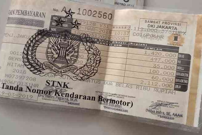Cara Urus Surat Kendaraan Yang Hilang Karena Banjir