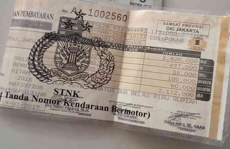 Cara Urus Surat Kendaraan Yang Hilang Karena Banjir