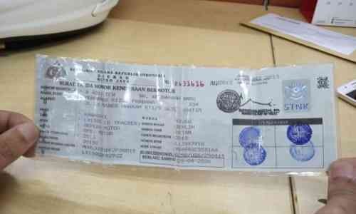 Syarat Perpanjang STNK Motor Atau Bayar Pajak Tahunan