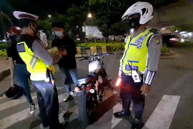 Polisi Akan Terus Memberikan Tindakan Tegas Bagi Pengendara yang Knalpotnya Bising