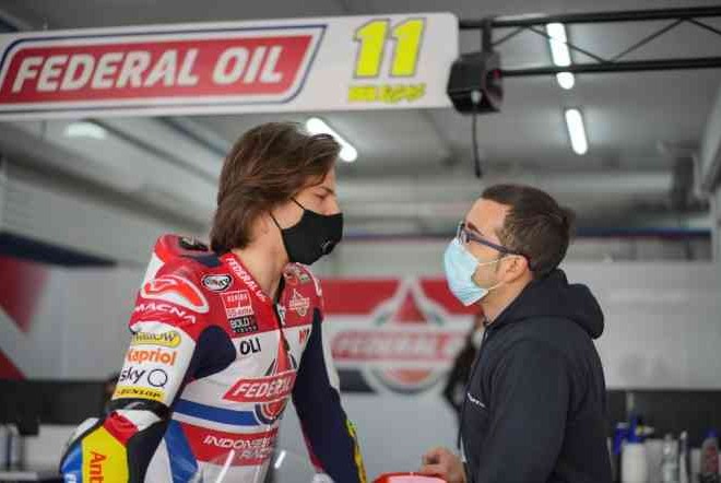 Tes Pramusim Moto2 2021 di Valencia, Fabio Di Giannantonio Raih Posisi Enam Besar 