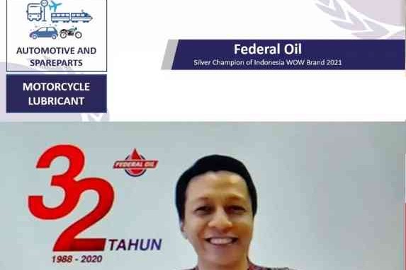 Selalu Jadi Solusi Pilihan Solusi Berkendara, Federal Oil Raih Wow Brand Award 2020 dan  Indonesia Branding Campaign of the Year