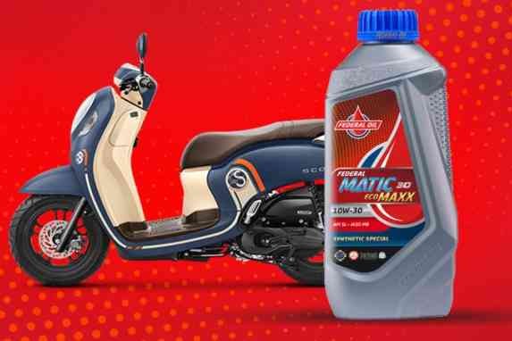 Rekomendasi Oli Untuk Motor Matic Honda Scoopy, Pakai Federal Ecomaxx