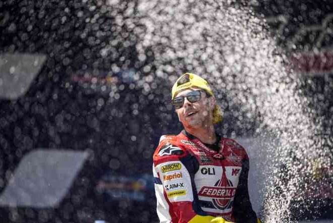 Menang di Moto2 Jerez, Fabio Di Giannantonio: Kemenangan ini Untuk Fausto Gresini