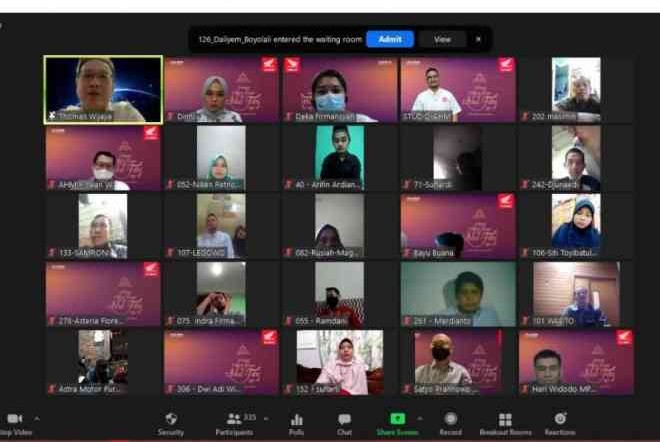 Ratusan Pemilik Motor di Indonesia Silaturahmi Secara Virtual