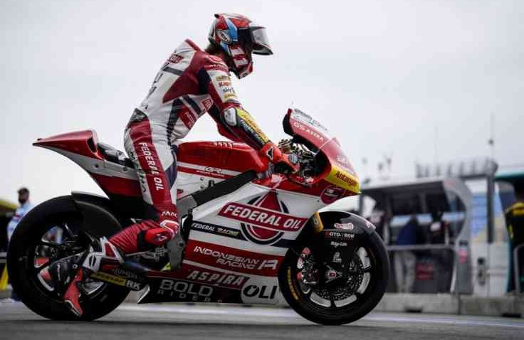 Pembalap Federal Oil Berharap Hujan di Moto2 Assen 2021